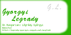 gyorgyi legrady business card